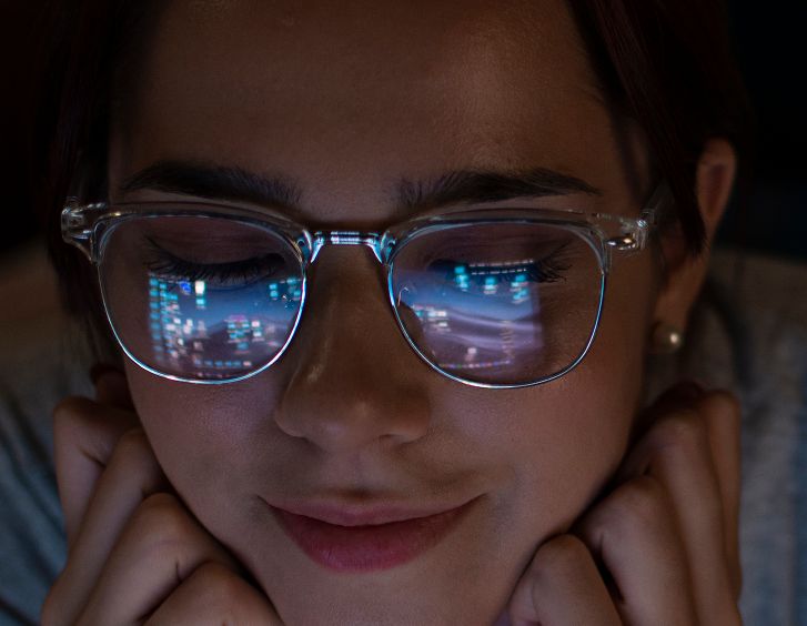 Tecnologia com inteligência artificial para lentes